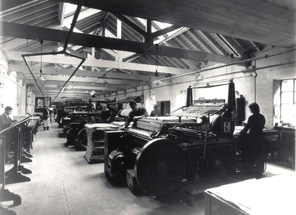 Print Room at Oliver and Boyd